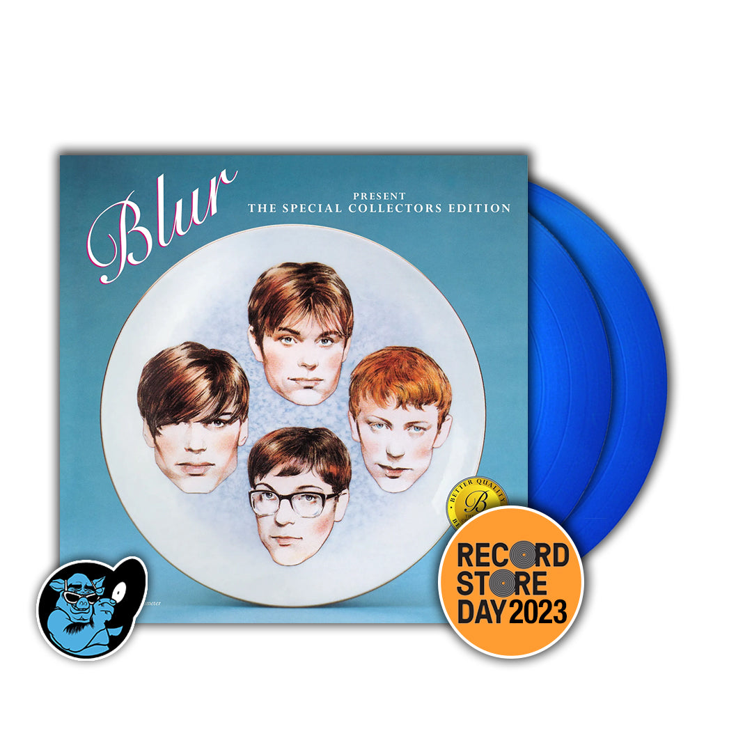 Blur Blur Present The Special Collectors Edition 2xlp Blue Vinyl