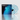 Blue and White "Ocean Splash" Splatter Vinyl